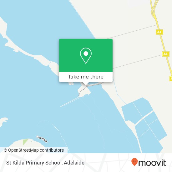 St Kilda Primary School map