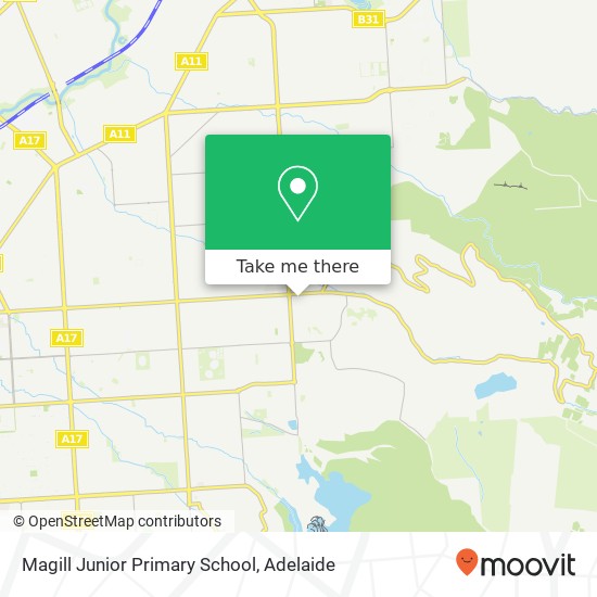 Magill Junior Primary School map