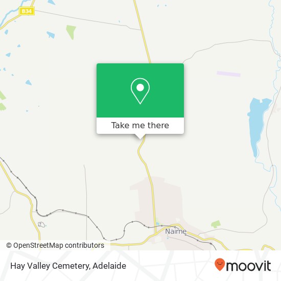 Mapa Hay Valley Cemetery