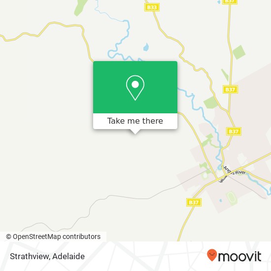 Mapa Strathview