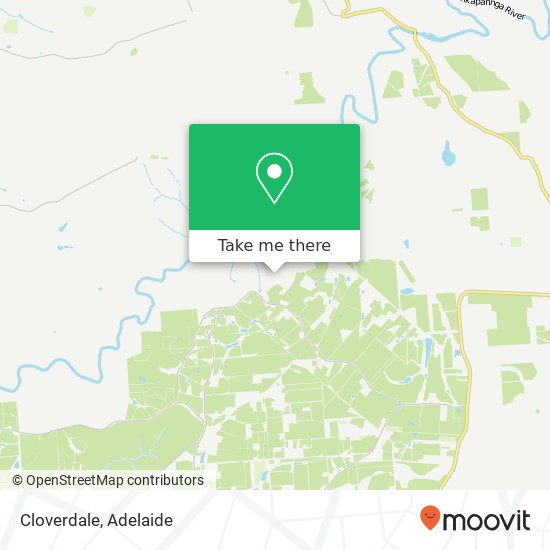 Cloverdale map