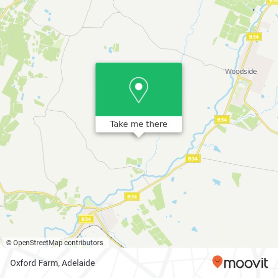 Mapa Oxford Farm