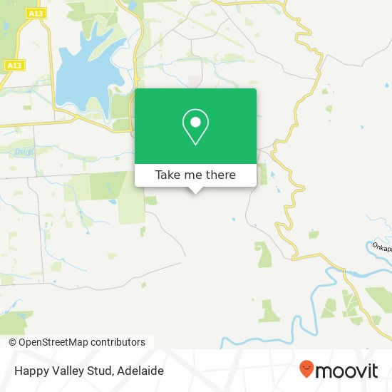 Happy Valley Stud map