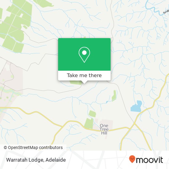 Warratah Lodge map