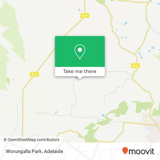Worungalla Park map
