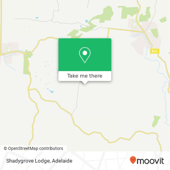 Shadygrove Lodge map