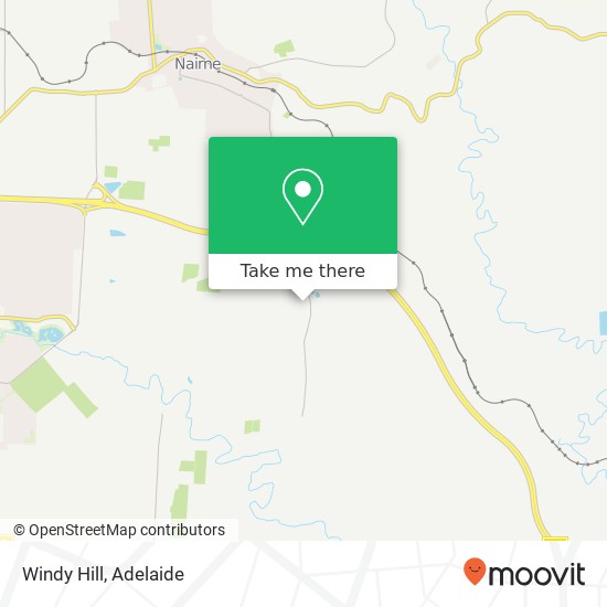 Windy Hill map