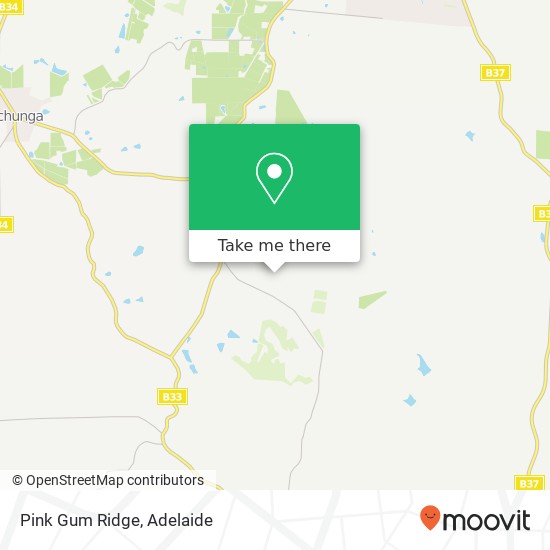 Pink Gum Ridge map