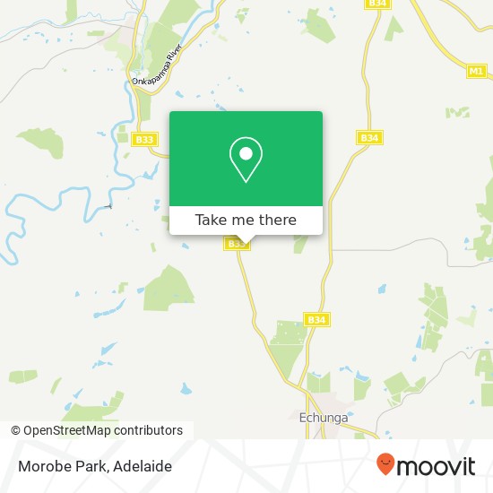 Mapa Morobe Park