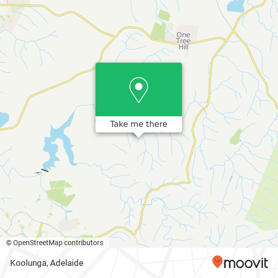 Koolunga map