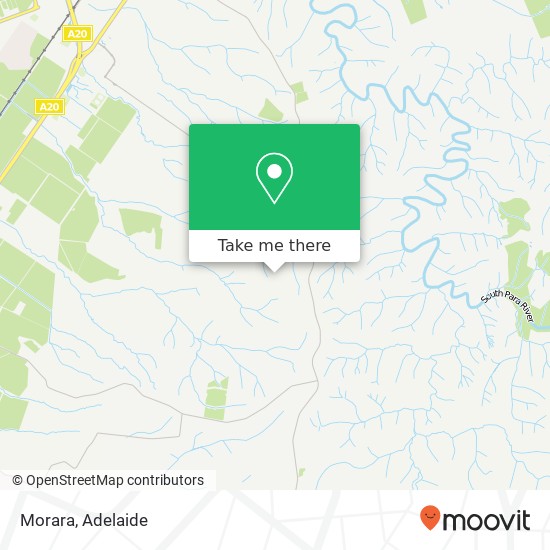 Mapa Morara