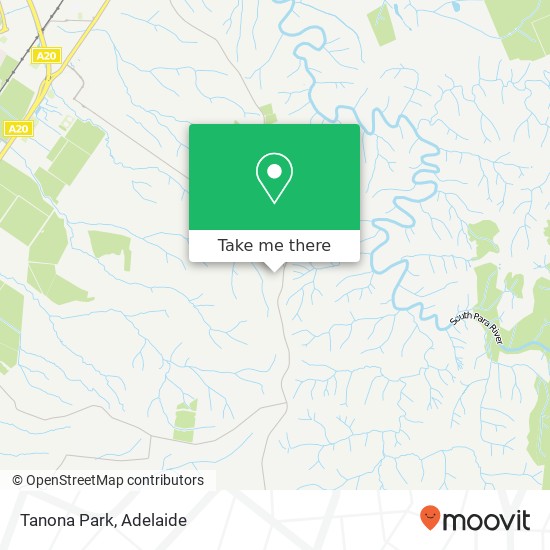 Mapa Tanona Park