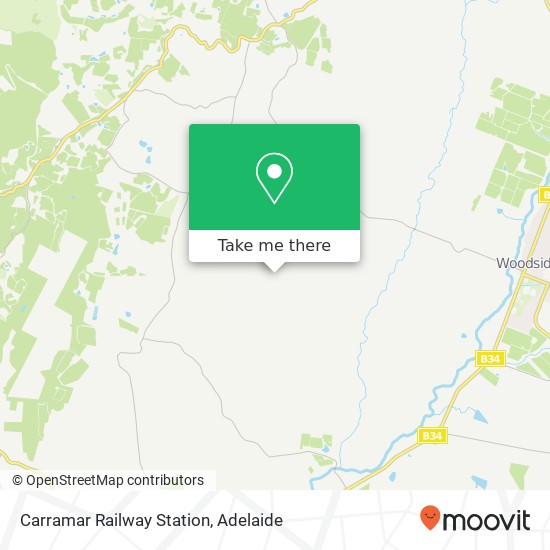 Carramar Railway Station map