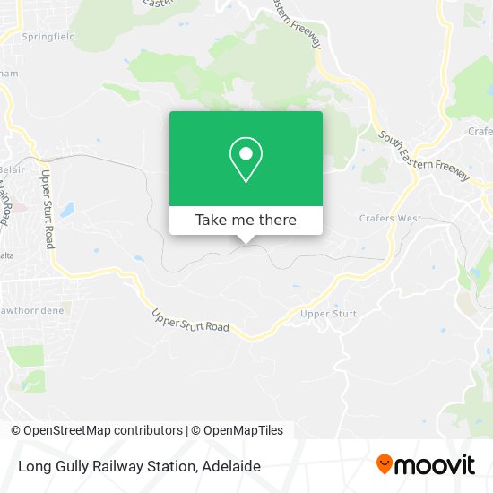 Long Gully Railway Station map