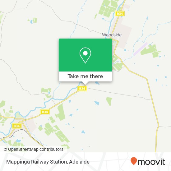 Mappinga Railway Station map