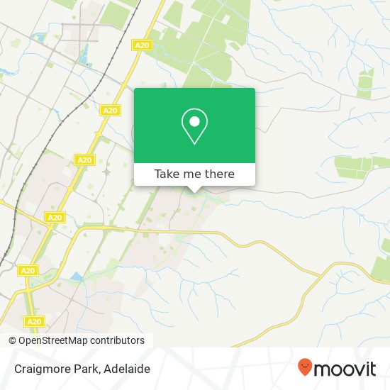 Craigmore Park map