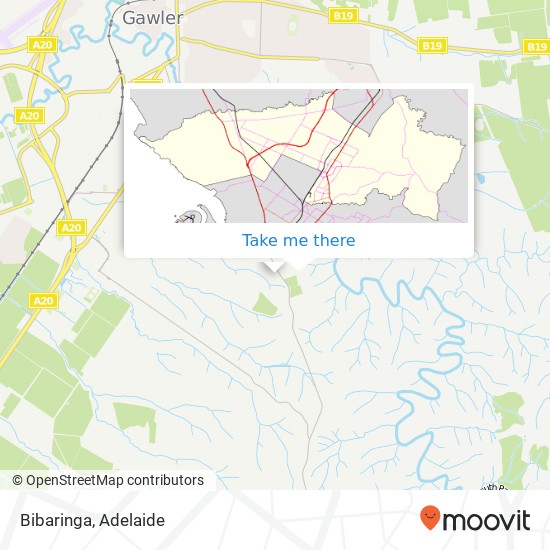Bibaringa map
