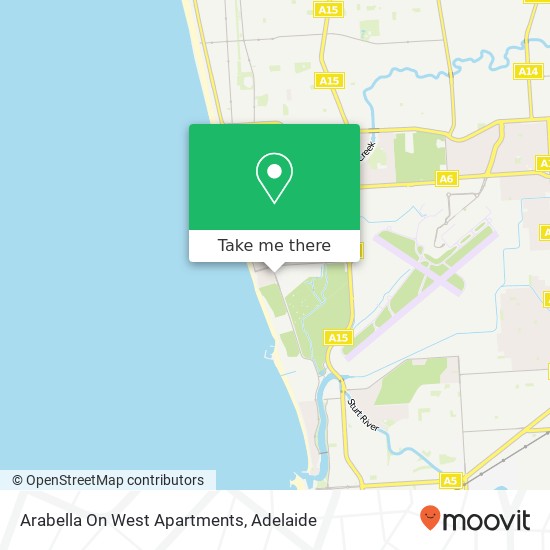 Arabella On West Apartments map