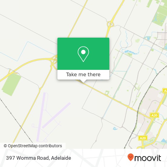 Mapa 397 Womma Road