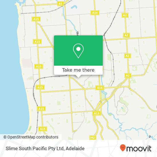 Mapa Slime South Pacific Pty Ltd