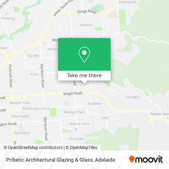Pribetic Architectural Glazing & Glass map