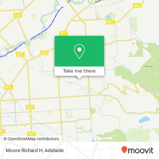 Moore Richard H map