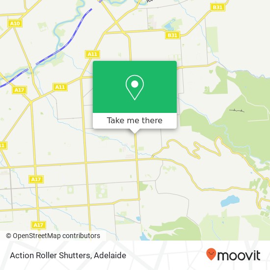 Action Roller Shutters map