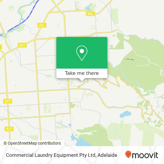 Commercial Laundry Equipment Pty Ltd map