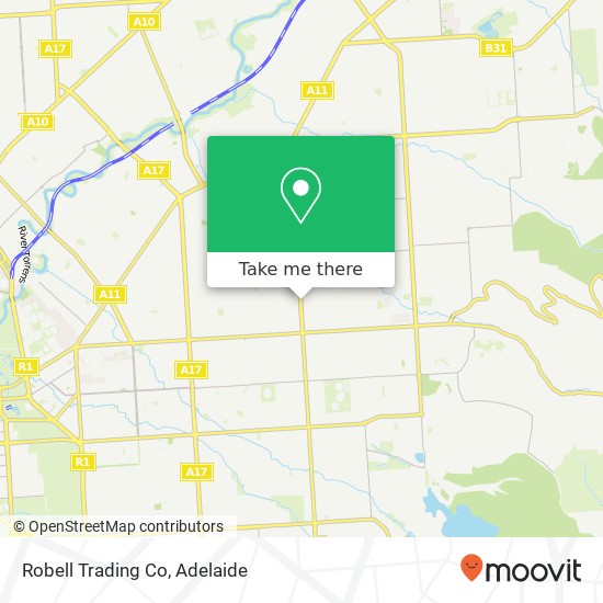 Robell Trading Co map