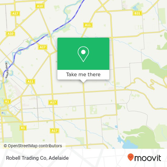 Mapa Robell Trading Co