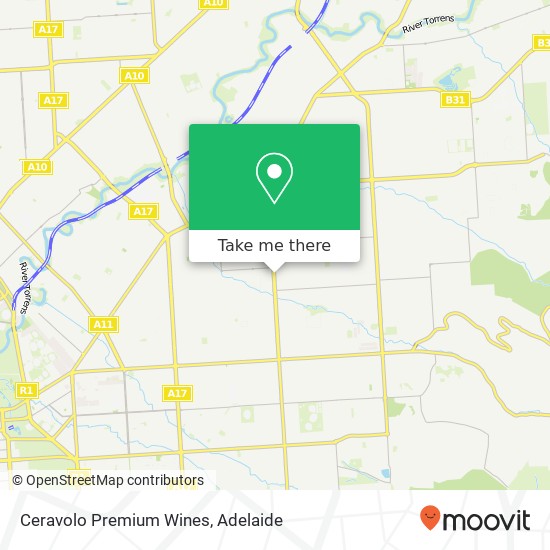 Ceravolo Premium Wines map