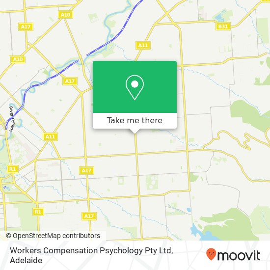 Workers Compensation Psychology Pty Ltd map