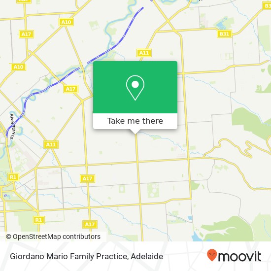 Giordano Mario Family Practice map