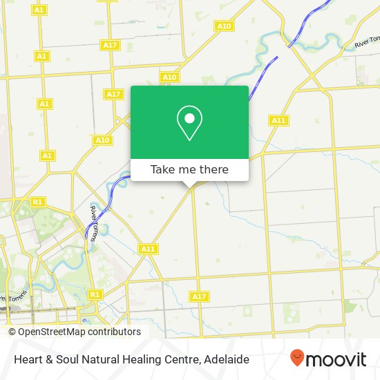 Mapa Heart & Soul Natural Healing Centre