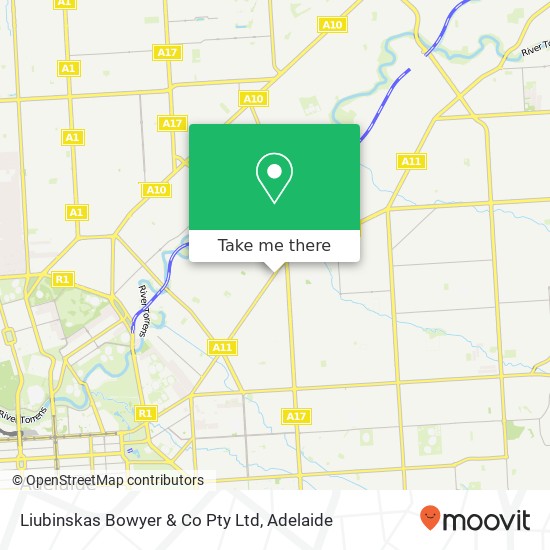 Liubinskas Bowyer & Co Pty Ltd map