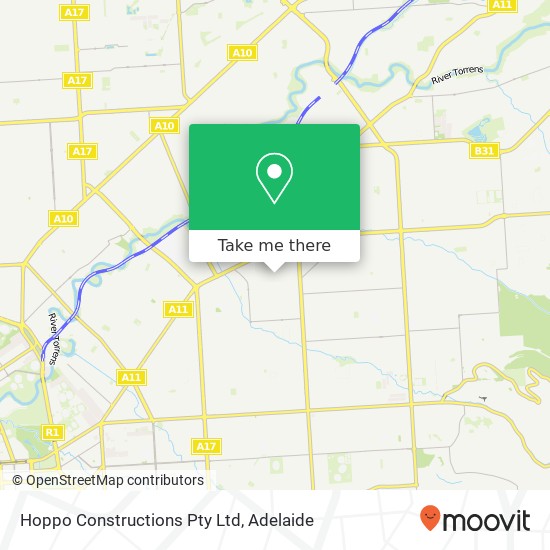 Mapa Hoppo Constructions Pty Ltd