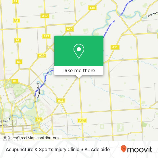 Acupuncture & Sports Injury Clinic S.A. map