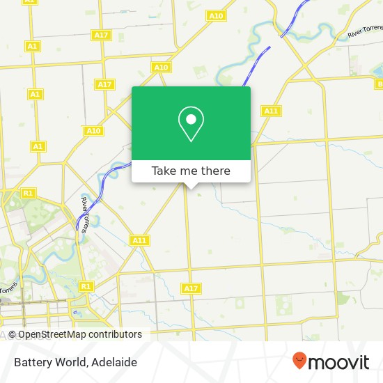 Battery World map