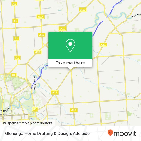 Mapa Glenunga Home Drafting & Design