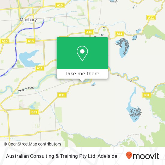 Australian Consulting & Training Pty Ltd map