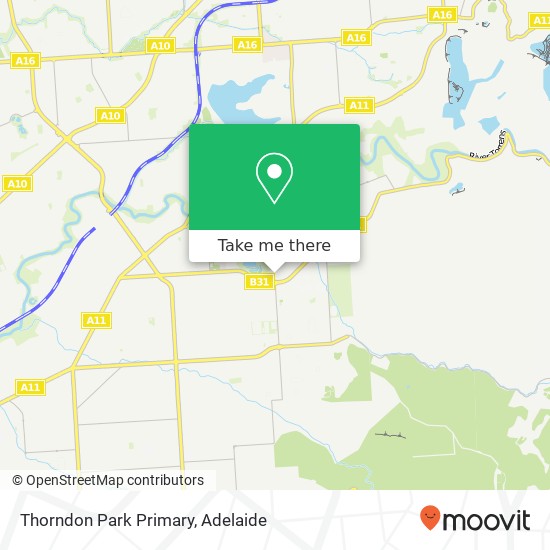Thorndon Park Primary map