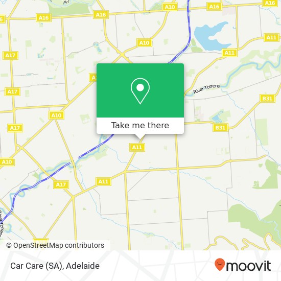 Car Care (SA) map