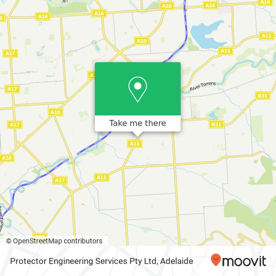 Protector Engineering Services Pty Ltd map