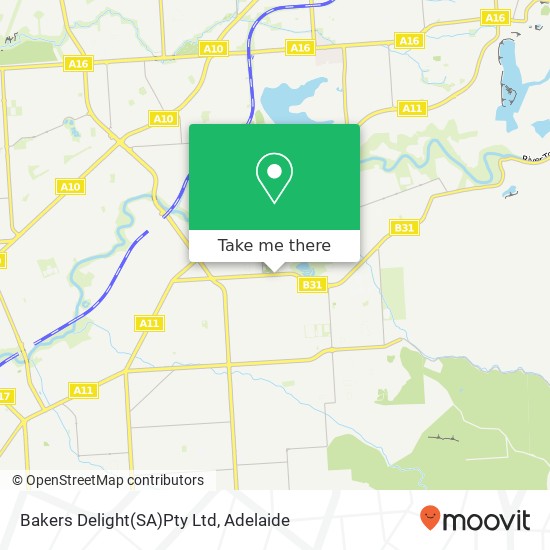 Bakers Delight(SA)Pty Ltd map