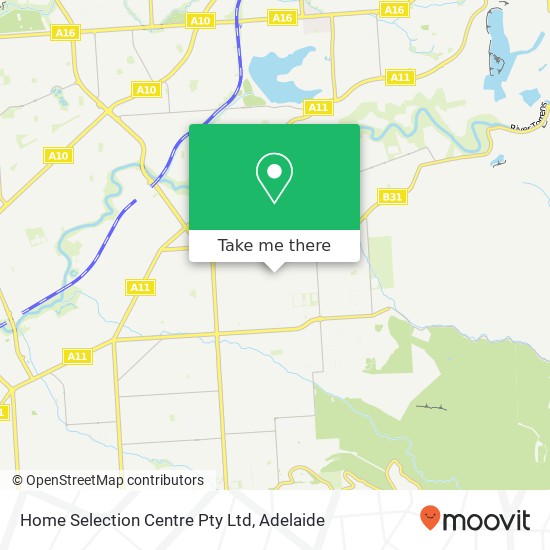 Home Selection Centre Pty Ltd map