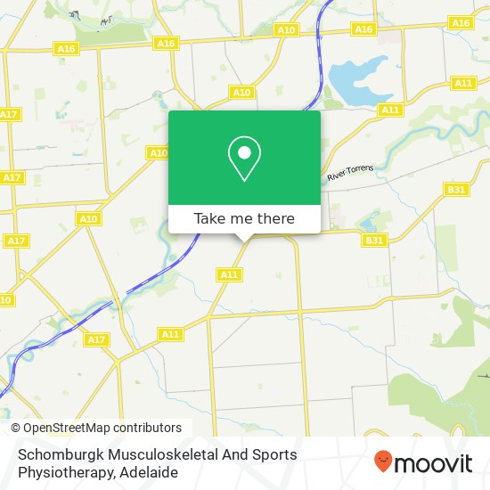 Schomburgk Musculoskeletal And Sports Physiotherapy map