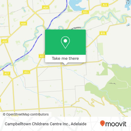 Campbelltown Childrens Centre Inc. map