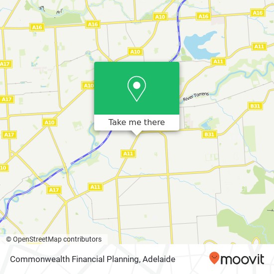 Commonwealth Financial Planning map