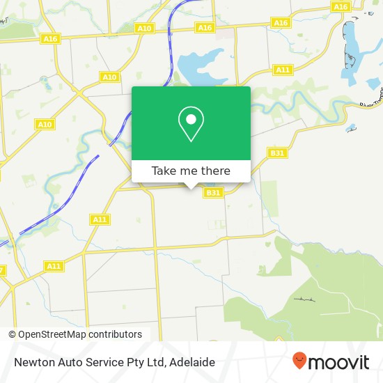 Newton Auto Service Pty Ltd map