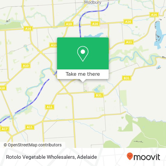 Rotolo Vegetable Wholesalers map